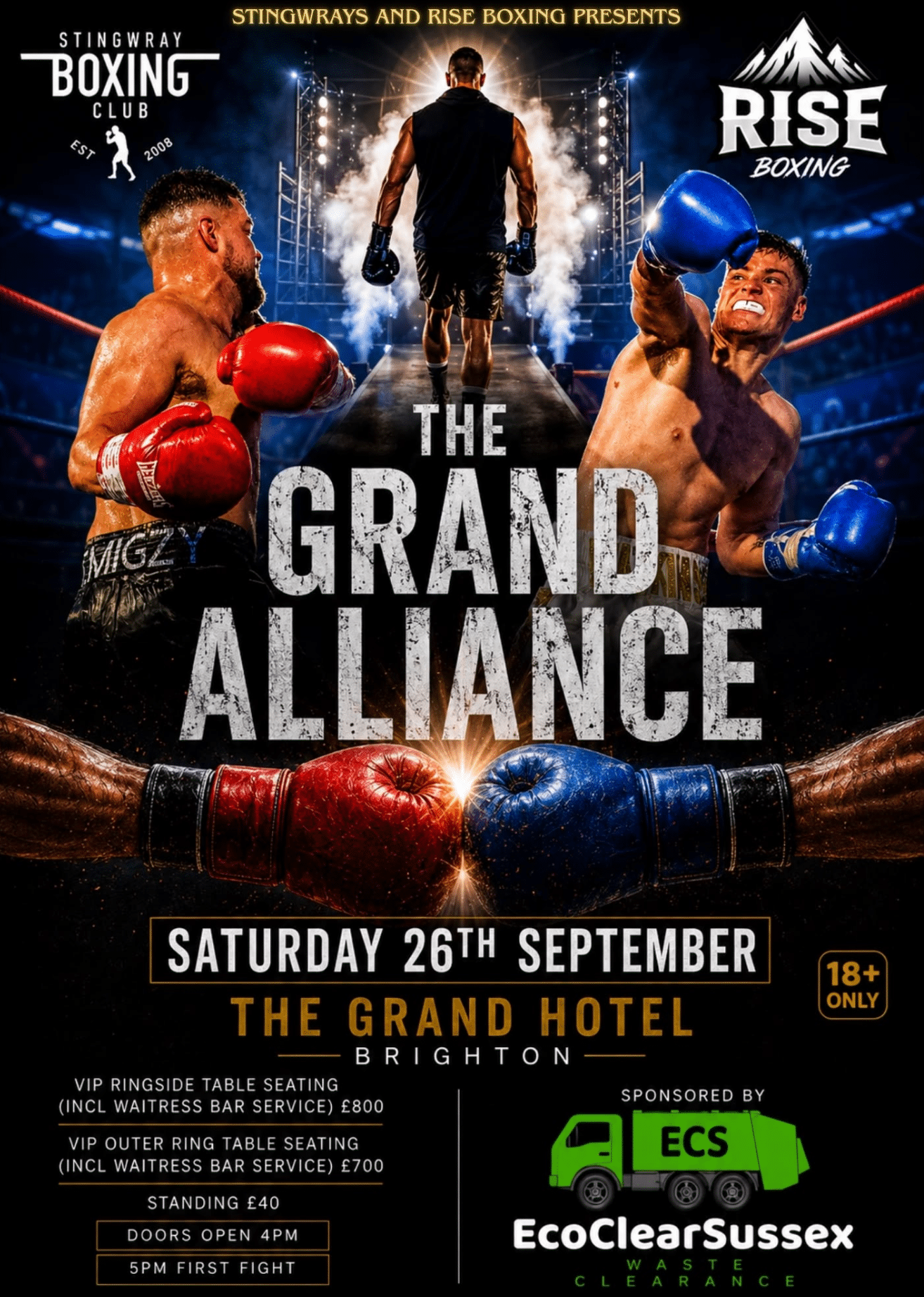 The Grand Alliance Brighton Boxing Event